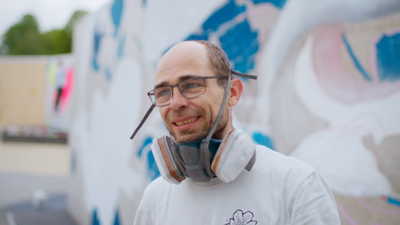 Kunst- & Kulturprojekt — DIE WAND — Eventfilm Gartenschau